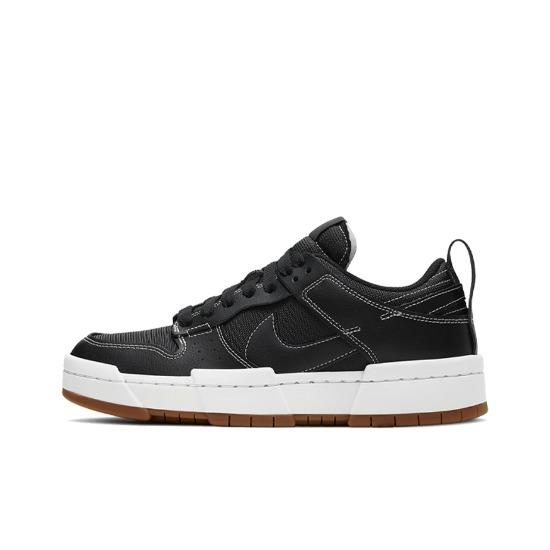 Женские Nike Wmns Dunk Low Disrupt Черный/Резина CK6654-002 EU 35.5 чёрный/белый