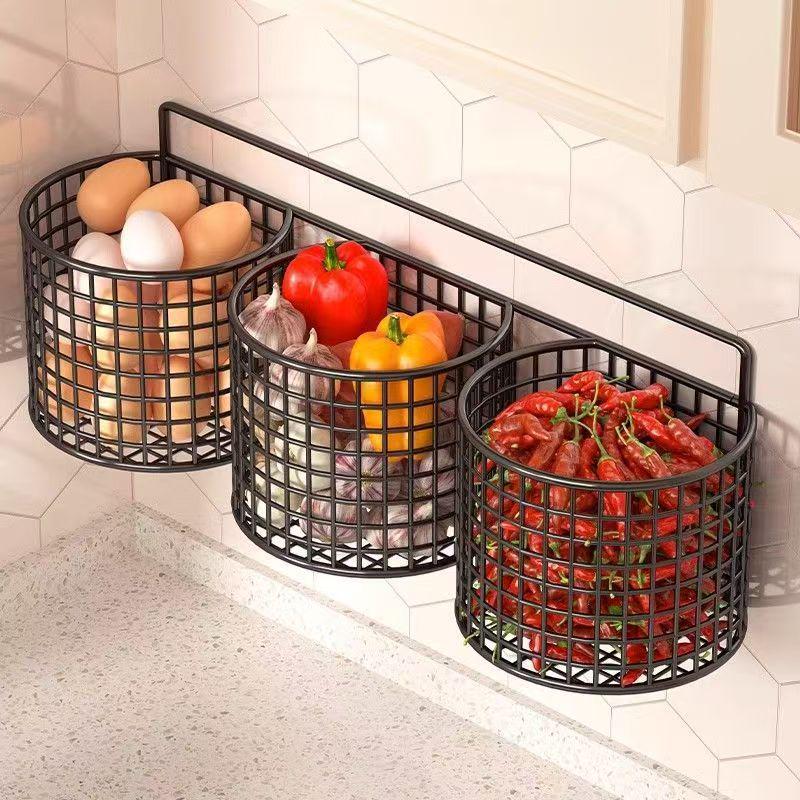 Ginger Garlic Wall-Mounted Seasoning & Storage Holder