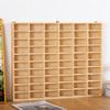Wooden Toy Car Display Dustproof Toy Shelf Case Protection Organizing Showcase Protection Multifunctional Shelf