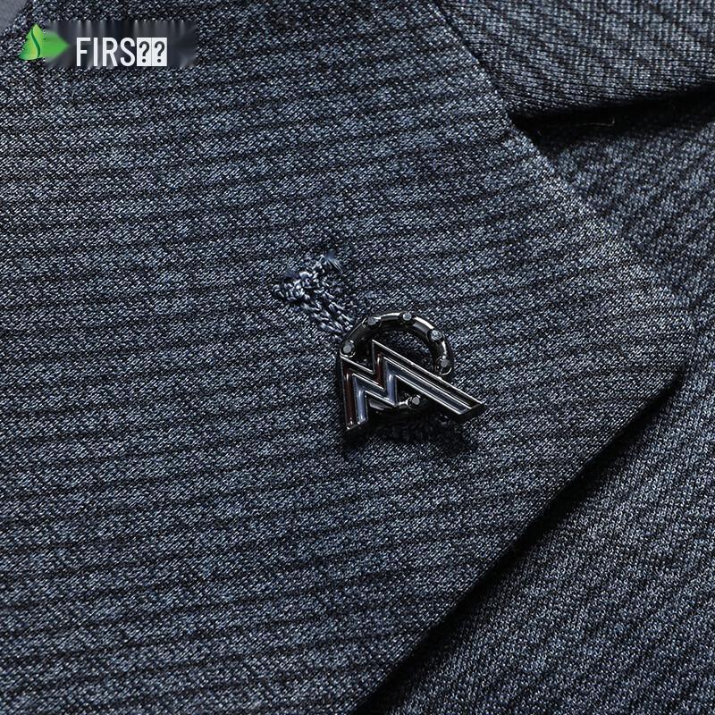 Men's Wrinkle-Resistant Slim-Fit Business Blazer