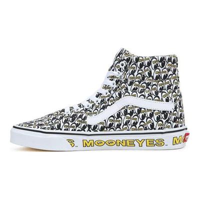 Mooneyes X Sk8-Hi True White Yellow Unisex Sneakers VN0A7Q5N6M5