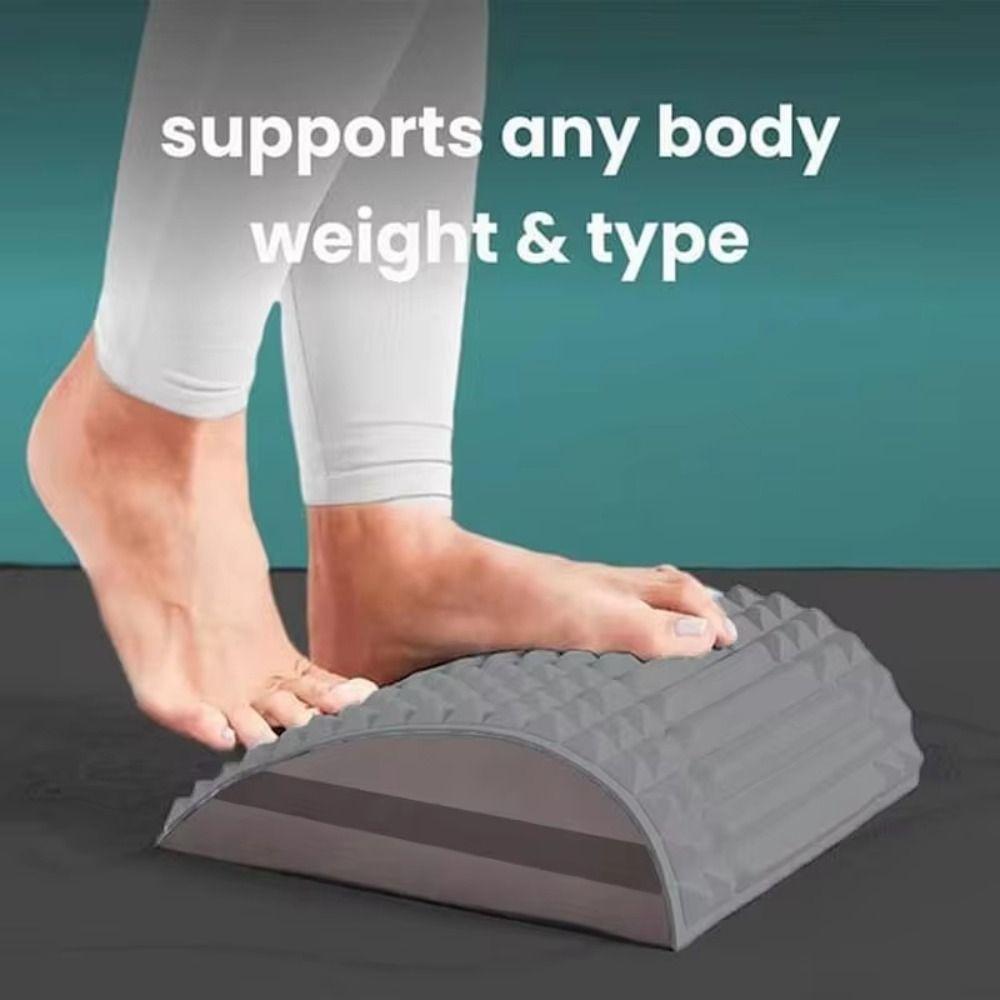 EVA Lumbar Back Massager Neck Stretch Lumbar Support Spine Board New Back Stretcher  Unisex