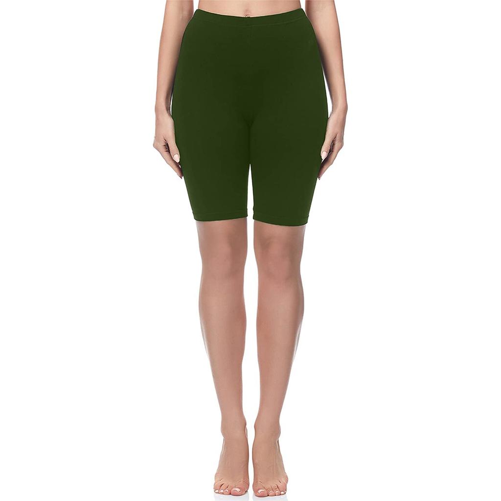 Women's Seamless Knitting High Waist Tight Fitting Hip Lift Shorts Yoga Pants