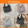 Spacious Trendy 2023 Summer Tote Bag Urban Style Soft Bucket Handbag For Women