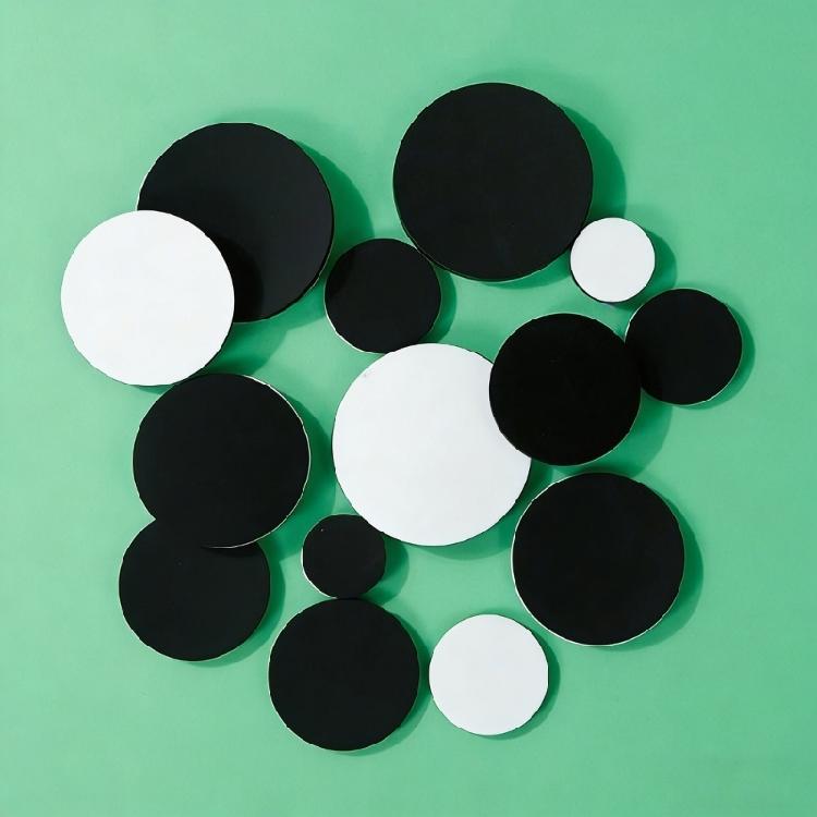 Pack of 10 Round Feet Pad Shock Absorption Adhesive Silicone Mat for Game Controller Keyboard Anti Slip Foot Pads