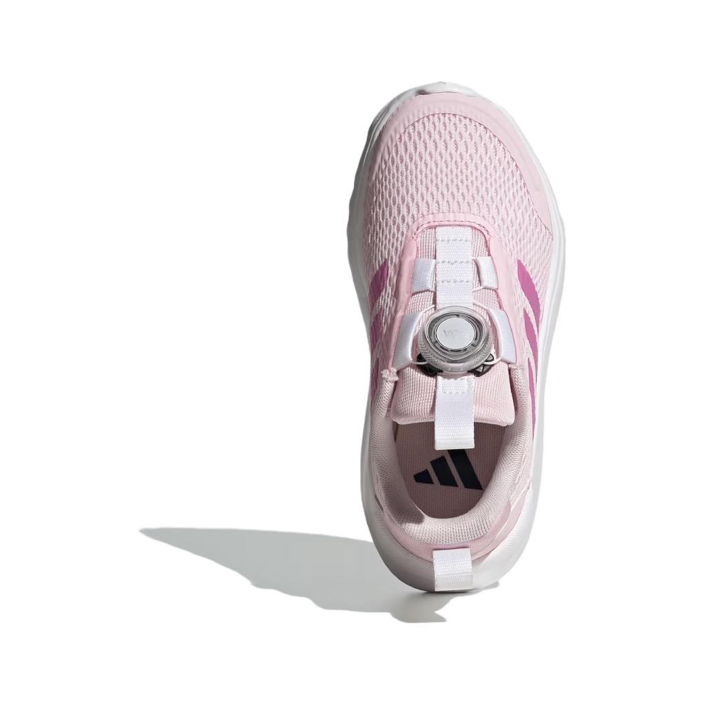 Adidas ActiveFlex BOA 3.0 Comfortable Versatile Non-Slip Durable Low-Top Casual Shoes Kids Sneakers Pink White IE3959
