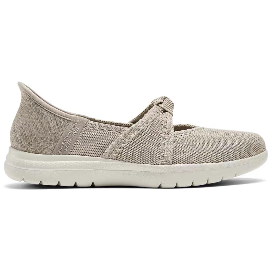 Skechers On-The-GO Flex Simple Comfortable Casual Shoes Women Casual Shoes Gray Brown 138185-TPE