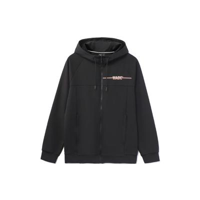 Wade Series Casual Sports Zip-Up Hooded Jacket Men Jackets Black AWDR429-1