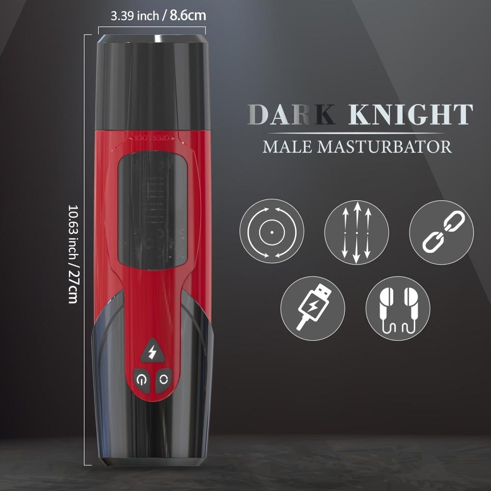 1pc Automatic Male Masturbator Cup, Penis Pump Enlargement, Fully Waterproof Male Masturbators Sex Toy Pocket Pussy With 7 Sucking Rotating, Blowjob M