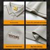 Jeep Men's Summer Ice Silk Quick-Dry Short Sleeve Polo Shirt