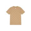 New MLB MONOGRAM Reading Collection T Shirt Unisex Light Camel 3ATSM0143-43CAL