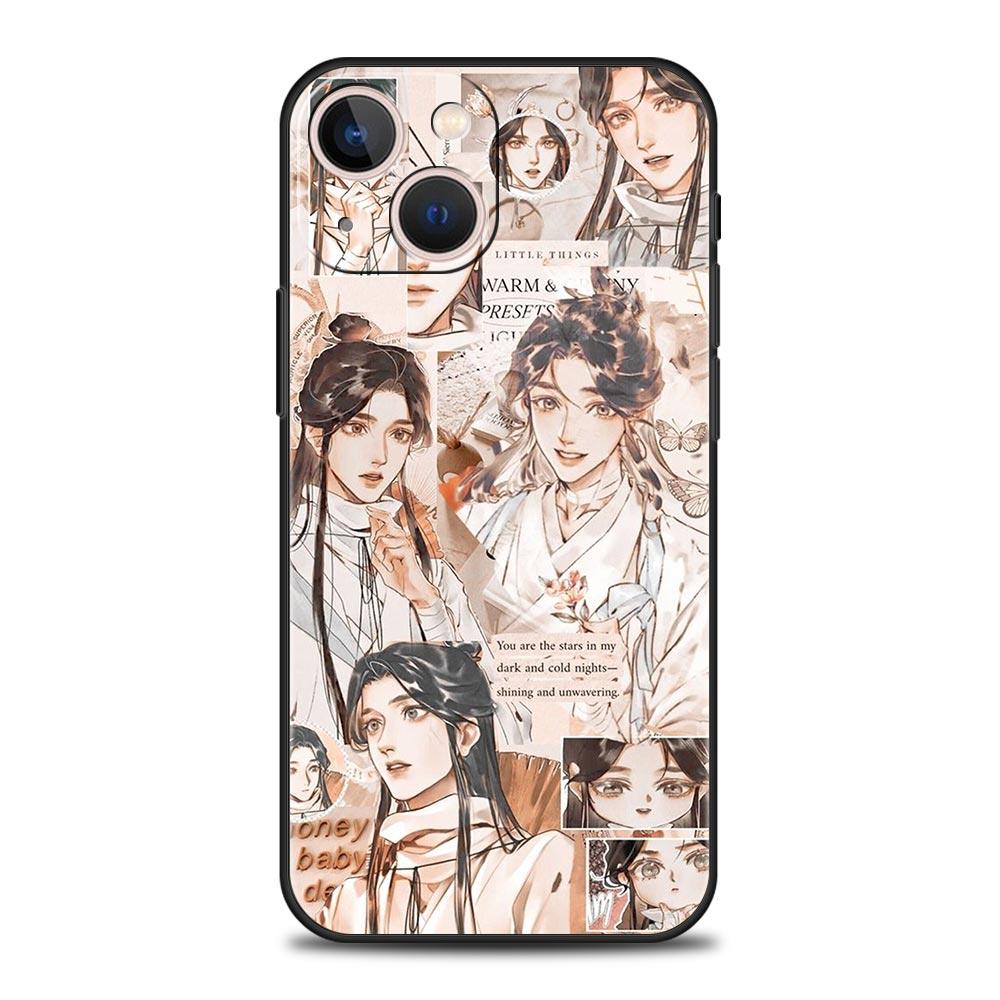 Luxury Phone Case For Apple iPhone 11 15 14 Pro MAX 12 13 7 8 Plus X XR XS MAX SE Cover Funda Heaven Official's Blessing