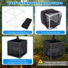 Pond Filter Bag Anti Clogging Mesh Water Pump Barrier Bag Outdoor Pond Pump Filter Basket for Waterfalls Fountains