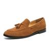 Herren Trend Herbst Slipper Loafers - Britischer Stil Lässige Leder Mokassins mit Weichsohle
