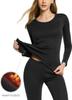 Tesla Ultra Warm Thick Heattech Top and Bottoms and Perfect for and Thermal and Extra Warm Windproof and Model Women's Underwear, [Moisture-Wicking,