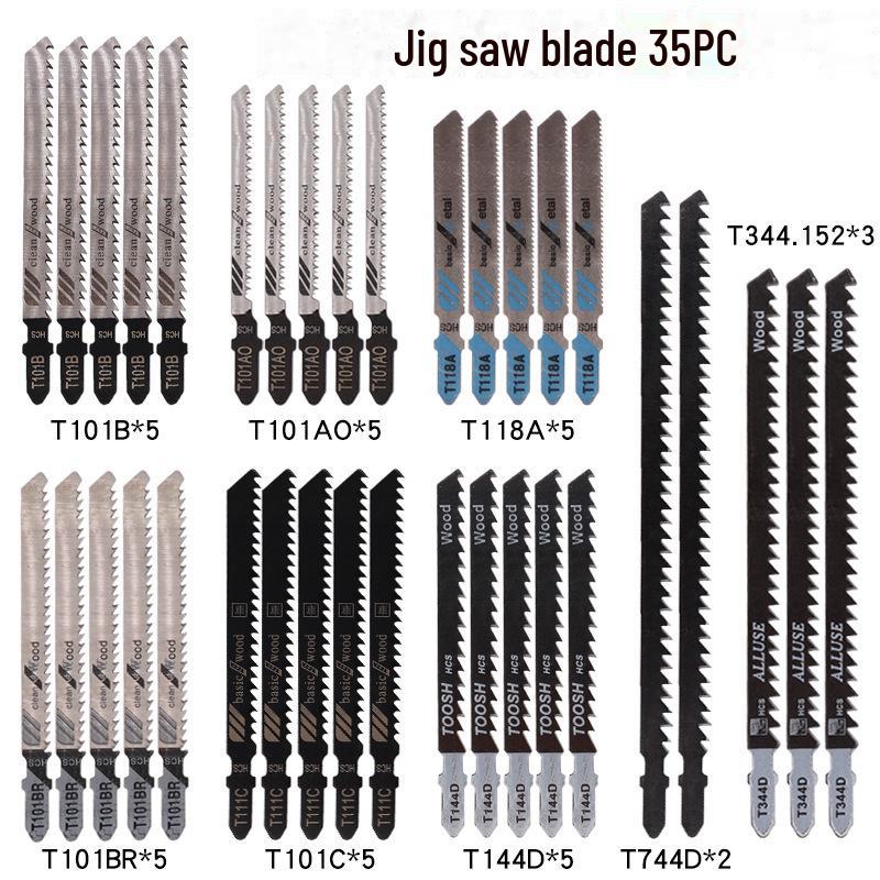 Curved Fine & Medium Tooth Saw Blade Set for Metal & Aluminum Woodworking