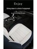 Universal Full Leather Car Seat Cover for Sylphy & Haval H - All-Season Protection