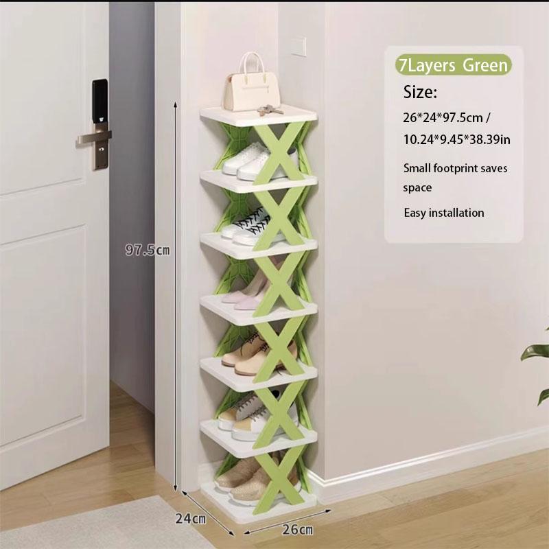 Shoe Storage Rack Detachable Shoe Rack Saves Home Shelve Multi-layer Living Room Hostel Bedroom Simple Shoe Rack Color Cabinet