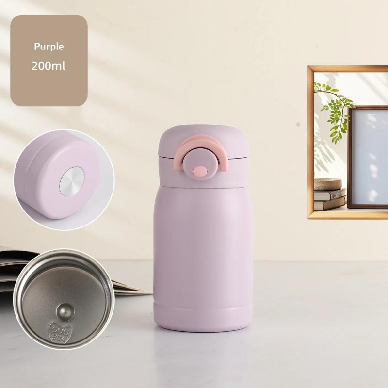Mini Portable Thermal Coffee Mug 200ml 350ml BPA Free Stainless Steel Vacuum Thermos Cup for Pocket Carry Travel Use