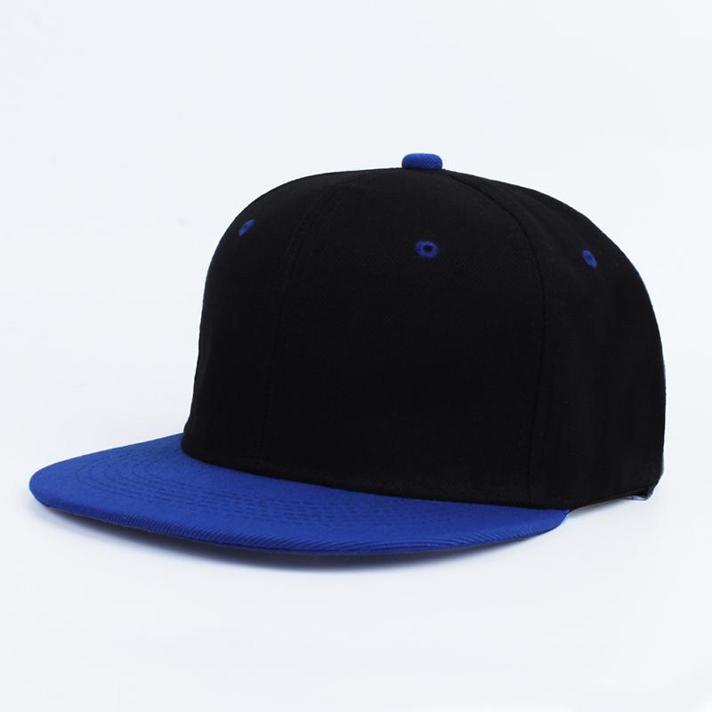 Custom Embroidered Sports Hats With Logo Embroidery 6 Panel Acrylic Two Tone Mixed Color Snapback Caps Original