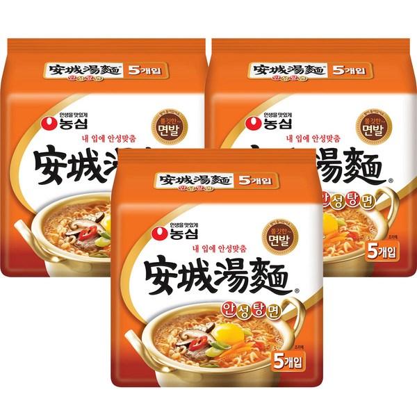 

Anseongtangmyeon 125g, 15 pieces