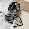 Silk Scarf for Women - Elegant Spring & Autumn Design, Lightweight & Fashionable