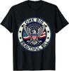 One Big Beautiful Bill Political USA Flag Funny Unisex T-Shirt