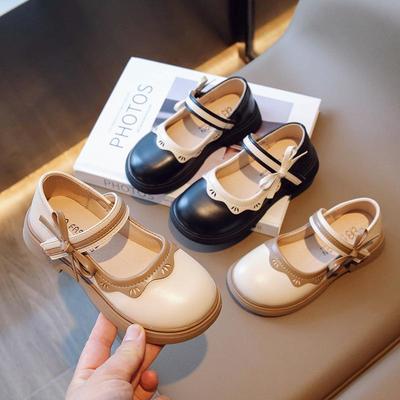 Chaussures de princesse rétro pour petites filles, chaussures tendance pour l'automne