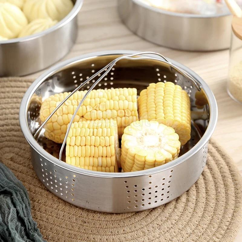 304 Stainless Steel Thickened double Ear Steamer Thickening Food Steaming Multi-layer Steamer Steamer Kitchen Tools steam pot