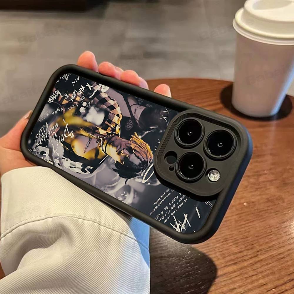 Raper X-XXXTentacionS Dla IPhone 17 16 Pro Max 15 Pro 14 Plus 13 12 11 Miękkie Etui na Telefon