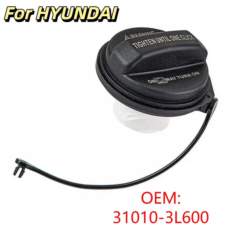 Car Inner Fuel Tank Cap Gas Petrol Oil Filler Cover 31010-3L600 for Hyundai Elantra Azera Entourage Kona Ioniq Tiburon Veloster