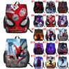 Spiderman Far From Home Stilvoller Schulrucksack mit abnehmbarer Hülle und strapazierfähigem Design