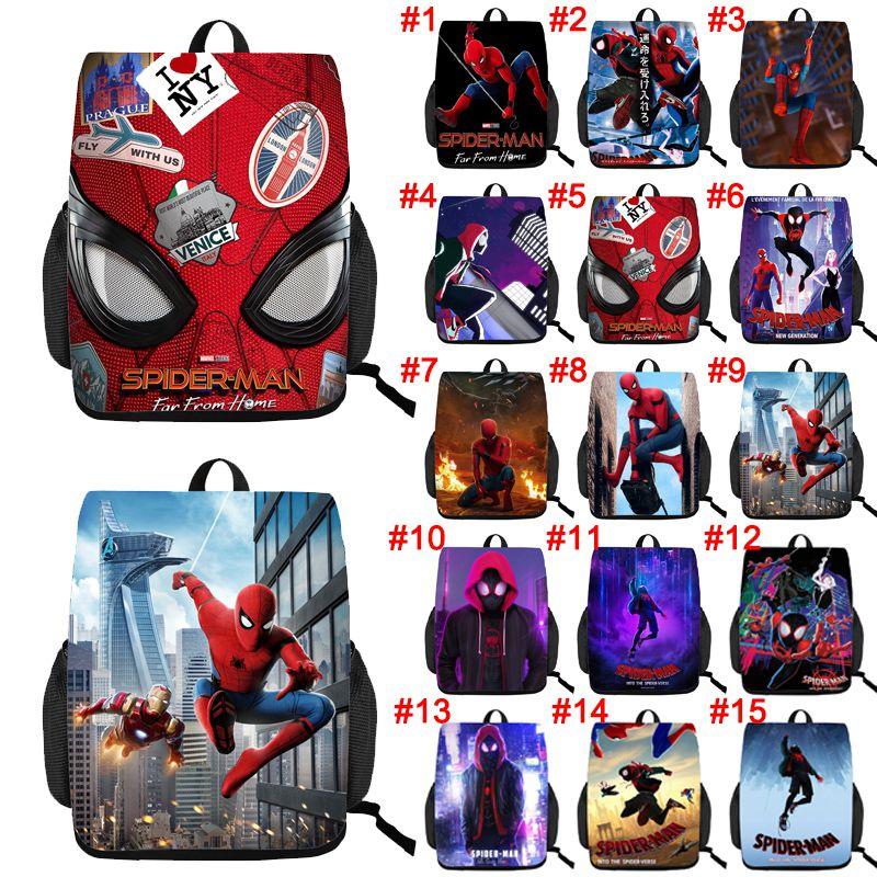 Spiderman Far From Home Stylish School Backpack With Removable Cover And Durable Design