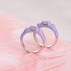 New Funny Monster Open Rings Dripping Oil Purple Cute Women Design Fashion Finger Ring  Fashion Jewelry Trendy