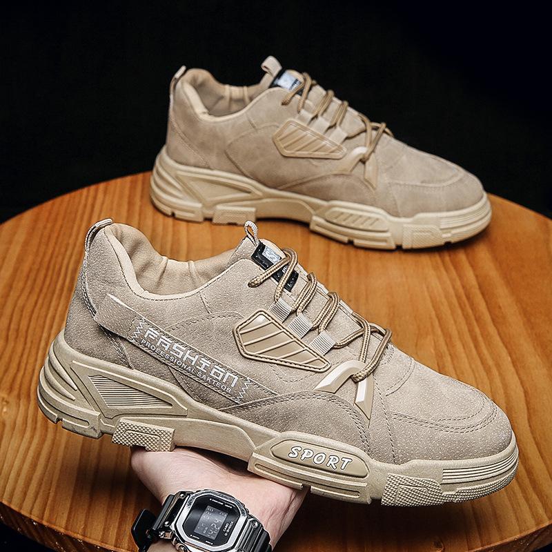 2025 New Autumn Non-slip Labor Insurance Men's Shoes Construction Site Casual Breathable Tooling Men's Sports Wear-resistant Shoes Men's