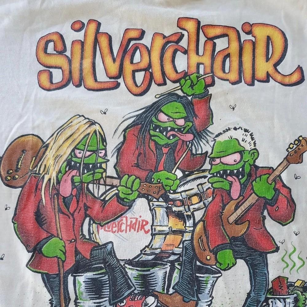 90s Silverchair Band T Shirt Reprint basic White Unisex classic style tee Unisex T-Shirt XXXL