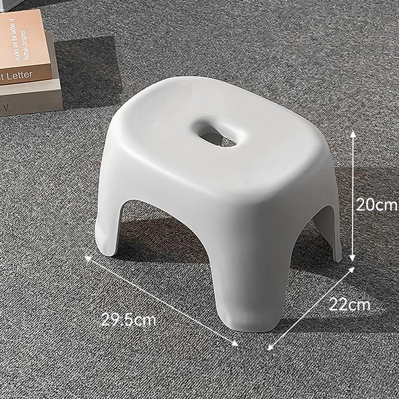Sgabelli da bagno Sgabelli per scarpe Sgabello di plastica per uso domestico Sgabelli piccoli impilabili ispessiti Sgabello da pesca Sgabello basso per bambini