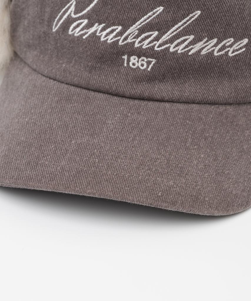 MILLO WOMEN Fur Earflap Ball Cap [Vintage Brown]