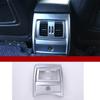 Car Decoration Rear Center Console Air Vent Trim For BMW 3 4 Series 3GT F30 F31 F32 F34 F36 Carbon Fiber Chrome Silver