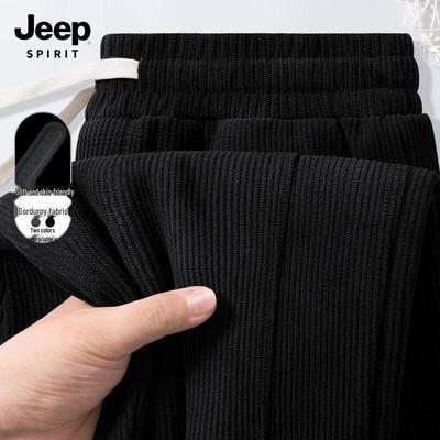 JEEP SPIRIT Męskie luźne spodnie dresowe