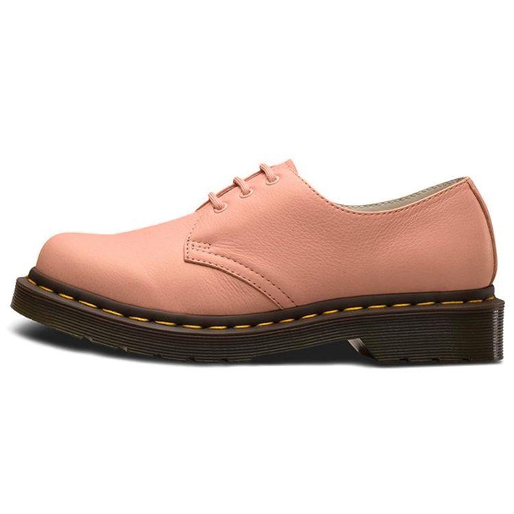 

Dr. Martens 1461 Virginia Leather Round Toe Lace-Up Casual Shoes Women Shoes Pink 24481672 37