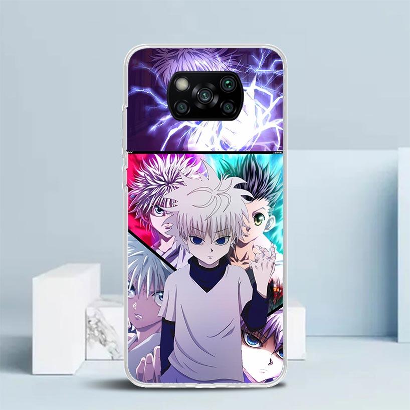 

HunterX Killua Phone Case For Xiaomi Poco F7 Ultra X5 X6 X7 Pro M7 Redmi 15C 15 13C 13 12C 12 10C 10 10A 9 9C 9A 9T Cover Poco X Redmi 15 5G
