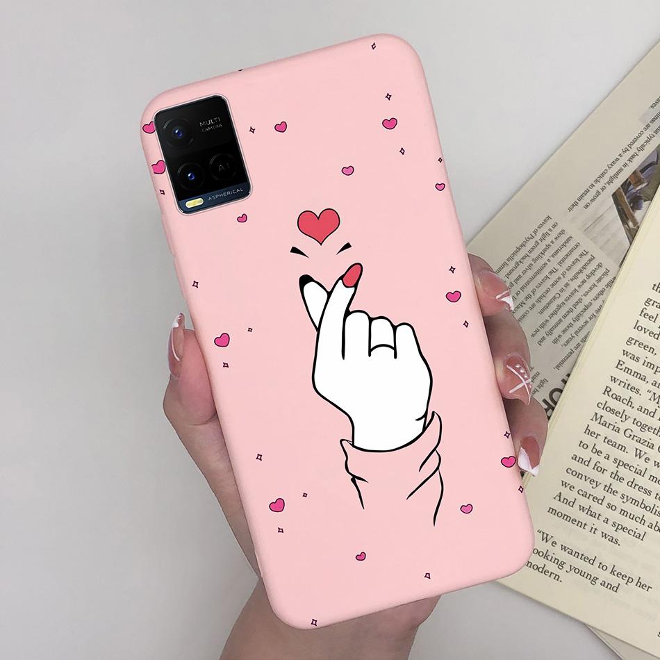 For Vivo Y33 Y33S Y21 Y21S Case Luxurious Silicone Soft TPU Matte Phone Back Cover For Vivo Y 33 Y33 S Y 21 S 21S Fundas Bumper