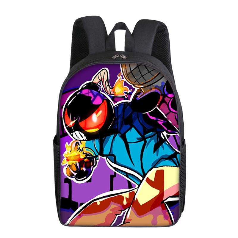 Fridaynightfunkin School Bag Men'S And Women'S Fashion 3D Printed Backpack