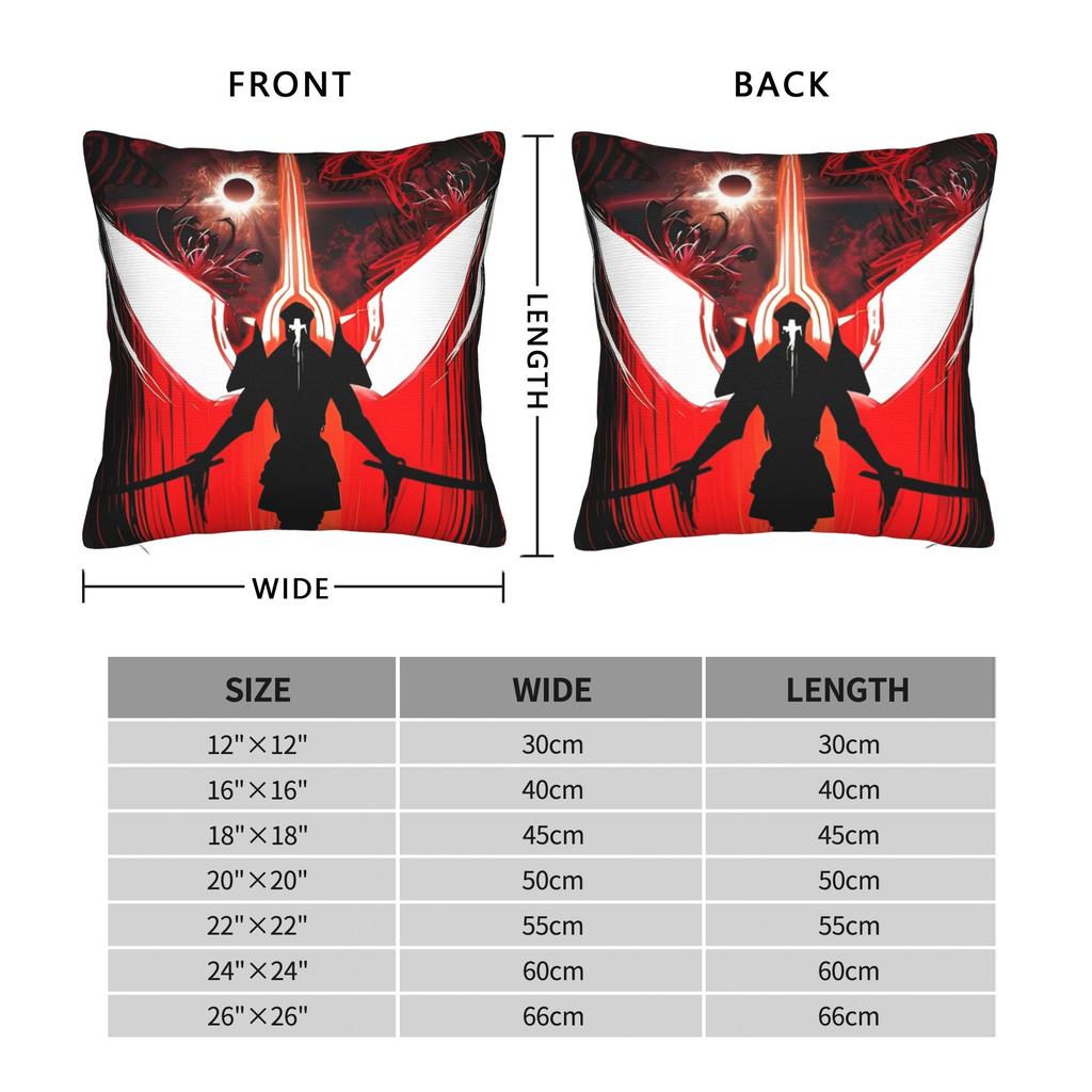 Ultrakill V1 V2 Shooting Game Pillowcase Print Polyester Cushion Cover Decorative Hell is Full Throw Pillow Case Cover Square