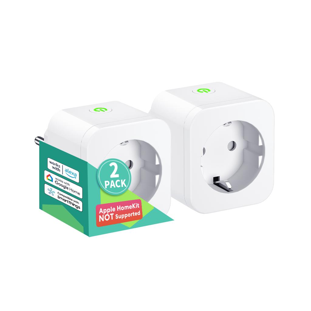 Homekit Smart Plug Eu Wifi 16a Steckdose Timer Zeitplan Sprachsteuerung Unterstützung Alexa Google Assistent Smartthings
