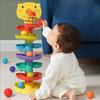 Baby Toy Ball Drop Toys For Toddler 1-3Y Rolling Ball Pile Tower Montessori Educational Stacking Games For Babies Sensory Toys