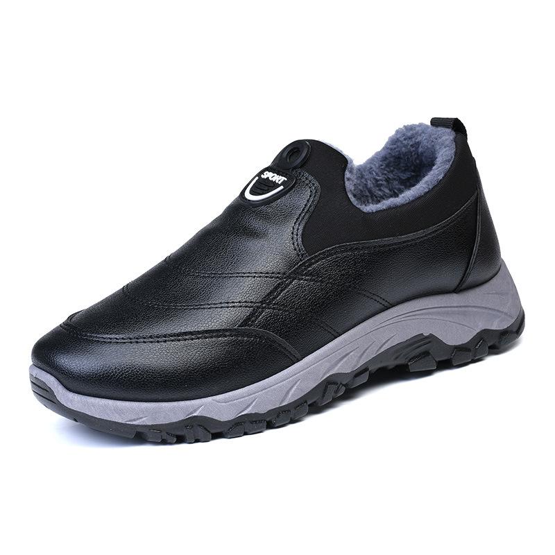 Men's Fashionable Winter Thick and Warm Snow Boots Outdoor Casual Shoes