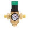 Water Pressure Regulator Brass 40 Microns Filter Drinking Water Pressure Regulator with Meter