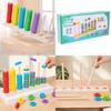 Wooden Childrens Counting Frame Educational Toy For Early Learning And Montessori Activities